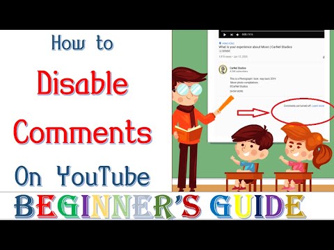 How to Disable Comments on A YouTube Video | How To | CarNel Studios