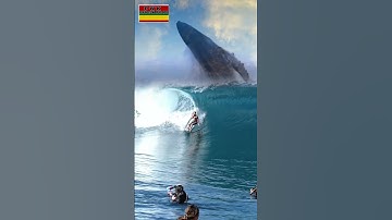 Many Surfers Fall on Whales #shortsvideo #diplomatiga #yearofyou