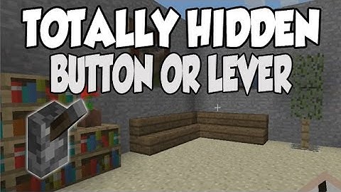 Minecraft [XBOX360 & PS3] Tutorial - Totally Hidden Lever or Button !!!