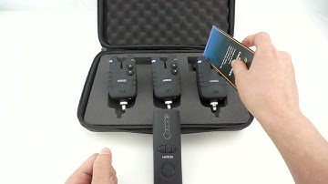 How to connect the fishing alarm to the receiver? Hirisi Fishing Alarm SQ