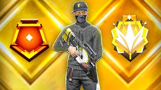 PEGUEI DESAFIANTE E TOP GLOBAL CS RANQUEADO GARENA FREE FIRE HIGHLIGHTS