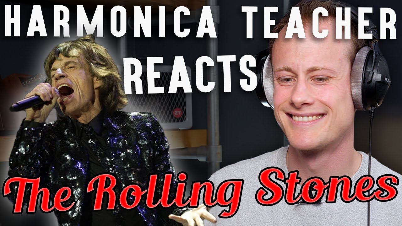 Harmonica teacher reacts to Rolling Stones - Hate To See You Go (Mick Jagger)