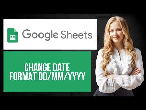 How to Change Date Format to dd mm yyyy in Google Sheets | Format Date Display