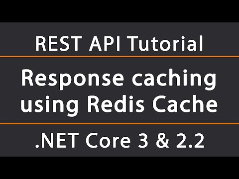 Response caching using Redis | ASP.NET Core 5 REST API Tutorial 25