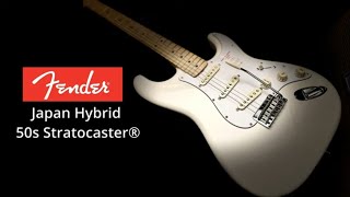 Awesome Strat!!  Fender Japan Hybrid 50s Stratocaster®