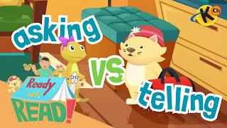 Asking Vs Telling Sentences Ready, Set, Read