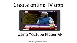 Create online TV Application | Android App using YouTube API - Durasi: 13.58. 
