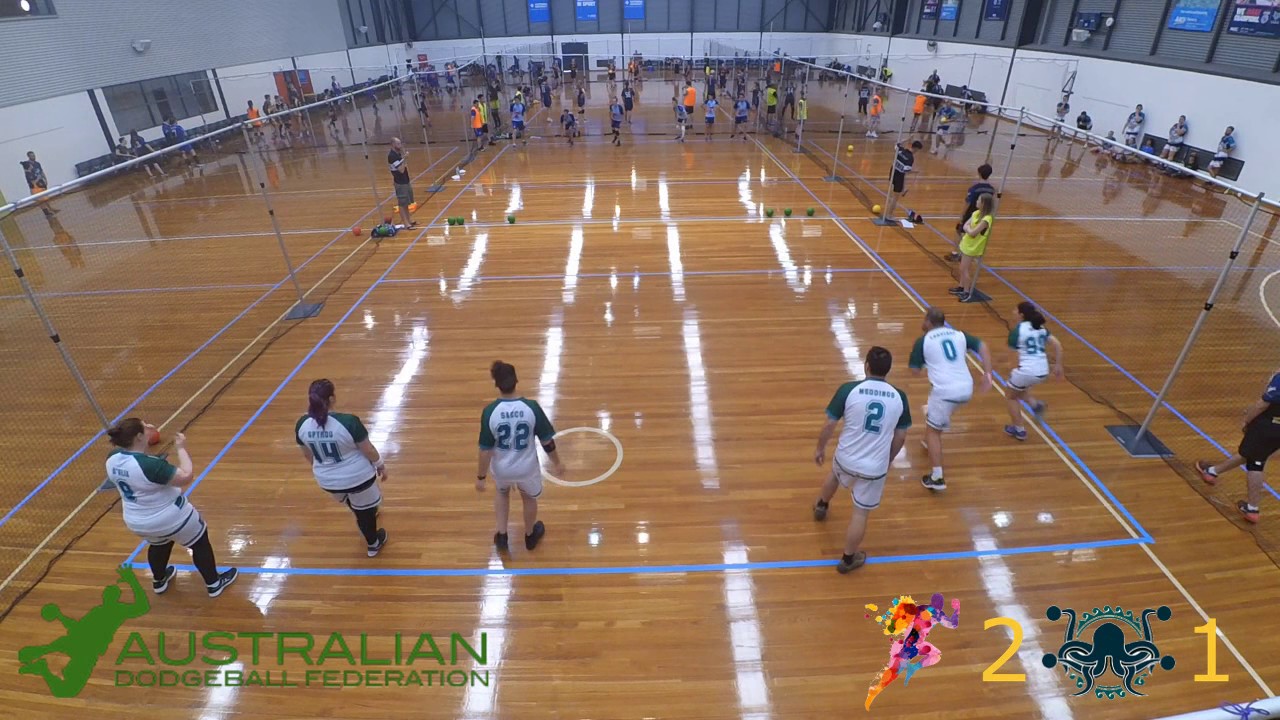 2017 Victorian Dodgeball League Futures Round 1 Footscray Flash vs