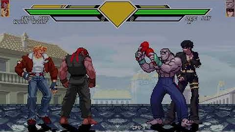 Capcom Vs SNK Arrange IKEMEN Edition Tag Team Arcade Gameplay #2