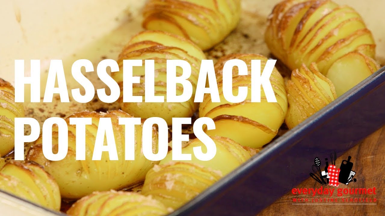 Hasselback Potatoes Everyday Gourmet EG8 Ep61 YouTube