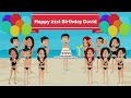 Happy 21st Birthday David Castellano