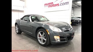 2008 Saturn Sky Automatic SOLD SOLD SOLD  Chrome Wheels Leather Munro Motors