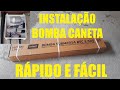 Como instalar bomba caneta no poço