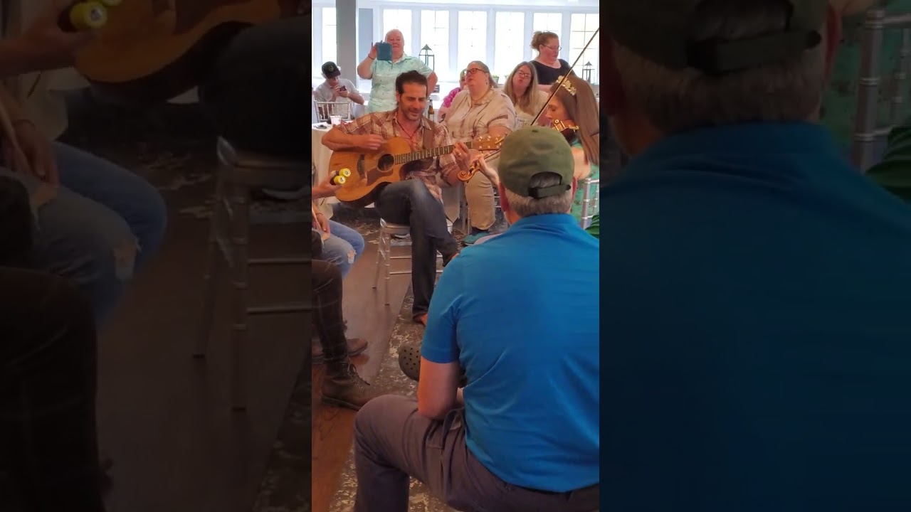 Adam Ezra Group - I Believe acoustic (snippet) - Rally Sound Golf Tournament 6/27/23