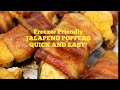 Easy BACON WRAPPED JALAPENO POPPERS (FREEZER FRIENDLY)