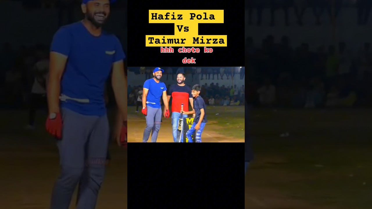 Taimur Mirza Vs Hafiz Pola 
