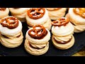 プレッツェルマカロン(塩キャラメルマカロン)の作り方 Salt Caramel Macarons|パンダワンタン