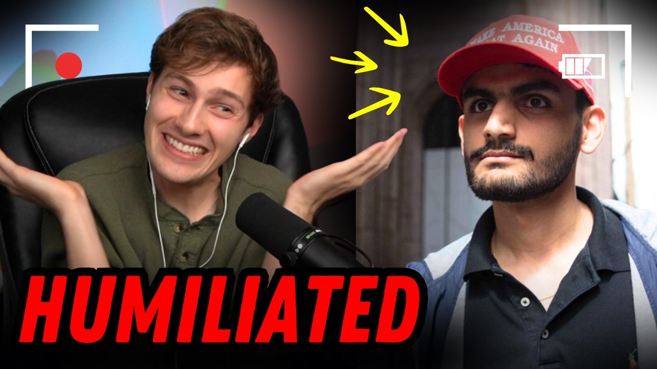 MAGA Guy MELTS DOWN After He Loses INTENSE Debate