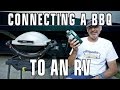 How to Connect a BBQ Grill to an RV's On-Board Propane Tank