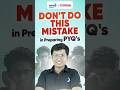 ❌Avoid This Common Mistake When Solving PYQs | JEE &amp; Board Exam Prep Tips | #shorts #jeepreparation