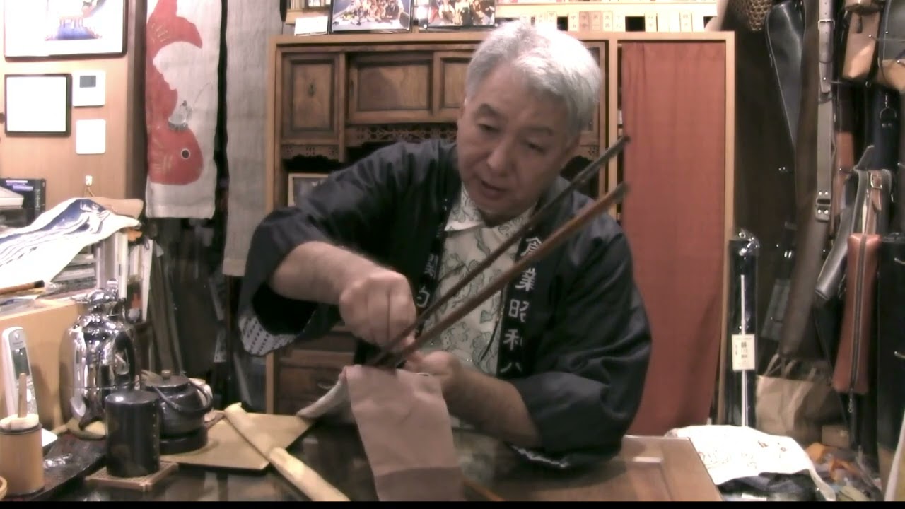 第4話 新・江戸前の釣り【夏鯊釣り】ー店主が愛用する江戸和竿ー - YouTube