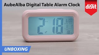 AubeAlba Digital Table Alarm Clock Unboxing screenshot 3