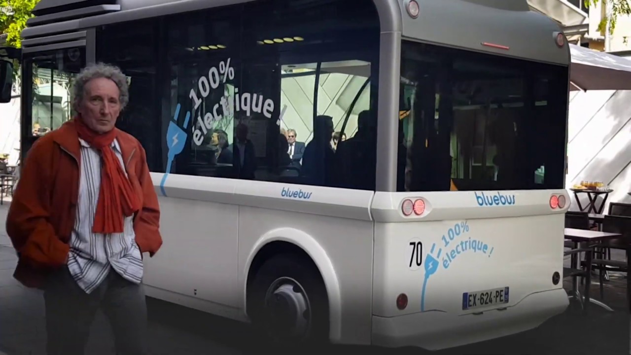 Bluebus, la navette électrique de l'hyper-centre de Nancy