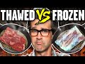 Cooked From Thawed vs Frozen Taste Test