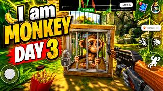 I AM MONKEY - DAY 3😍 | How do I get this little monkey out of the cage? | I am monkey gameplay screenshot 4