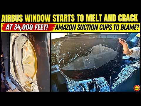 The Cockpit Window Started MELTING at 34,000 Feet ! Airbus Issues Urgent Warning For ALL A320s.