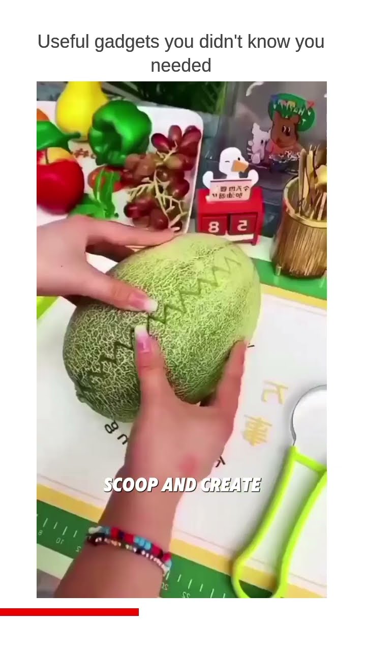 Product link in Bio These fruit carving tools can quickly remove the seeds and scoop out the flesh,