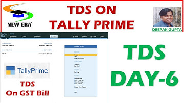 TDS on Tally Prime Day-6 By Deepak Gupta