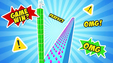 Max Levels Gameplay in CUBE SURFER ✅Gameplay Android, iOS