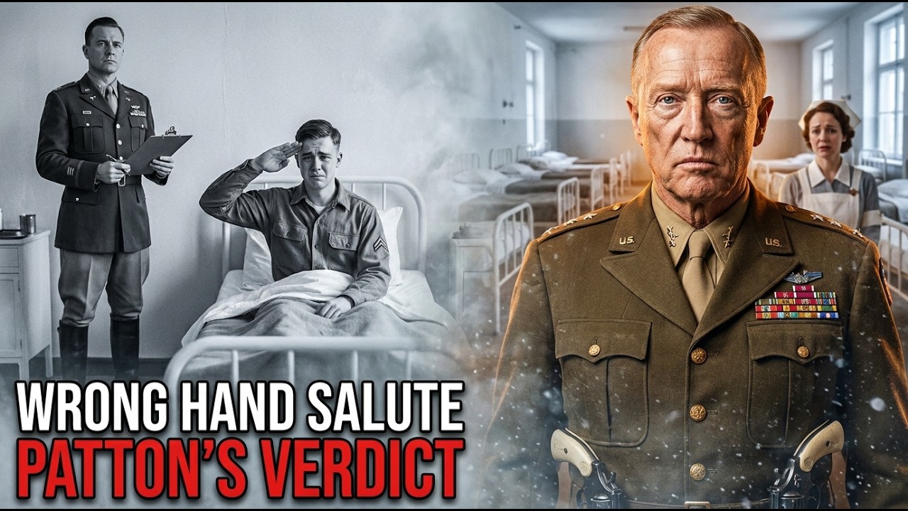 What Patton Told This Heartless Hospital Major Left the Ward Dead Silent