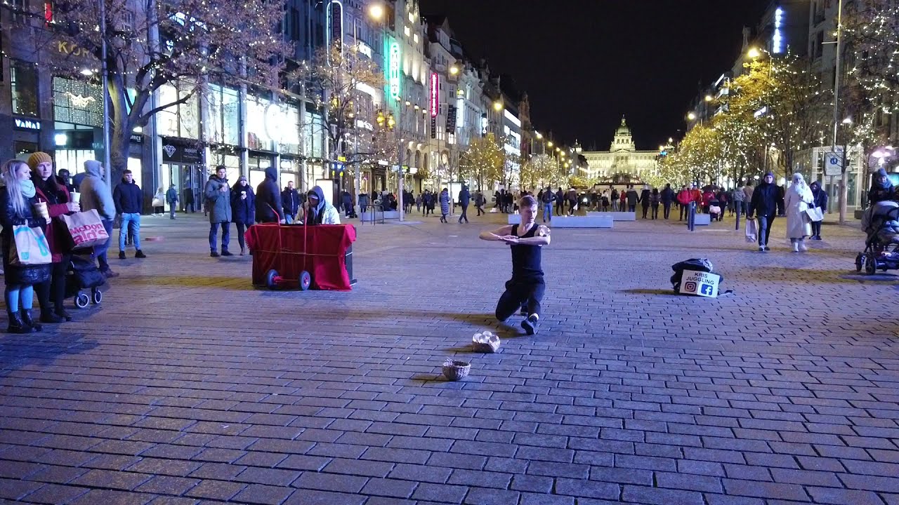 Kris Juggling Prague 19.12.2021 YouTube