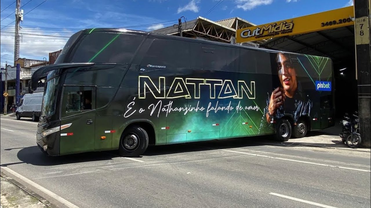 Novo Ônibus do Nattan | Plotagem 2022 - YouTube