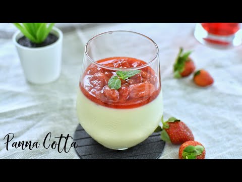 Panna Cotta Recipe - Strawberry