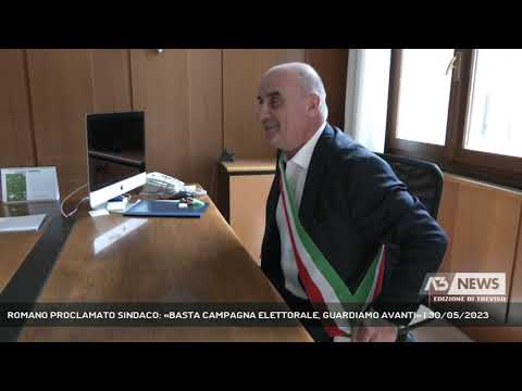 ROMANO PROCLAMATO SINDACO: «BASTA CAMPAGNA ELETTORALE, GUARDIAMO AVANTI» | 30/05/2023