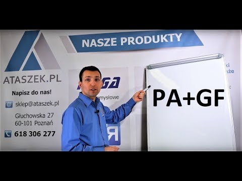 Spoiwo do plastiku PA+GF 500g wideo