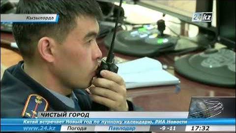 В Кызылорде началась борьба за чистый город