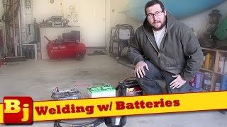 How To Weld With Car Batteries