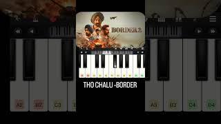 Border 2 on piano|Hindi Piano Hub Border 2 | Tho Chalu Hindi Piano Hub