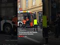 Un bus percute une façade #youtubeshorts #shorts