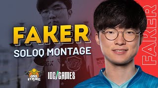 T1 FAKER Montage SoloQ Highlights