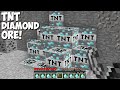 Only LIGHT this TNT DIAMOND ORE can you BECOME THE LUCKY in Minecraft !