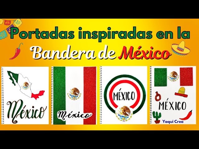 🇲🇽 Portadas para Cuadernos inspiradas en la Bandera de México 🇲🇽 -  thptnganamst.edu.vn