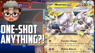 Mewtwo ex can ONE-HIT KO ANYTHING! - (Pokemon TCG Deck List + Matches)