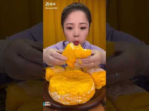 Amazing Super Soft Creamy Yellow Custard Crepe Cake Shorts