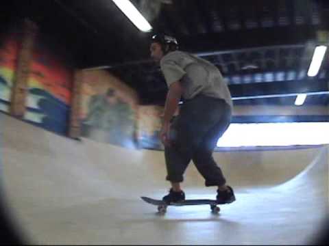 Bowl skating at The Park