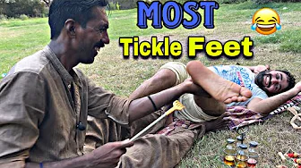 The Most Surprising Foot Massage with Intense Tickling!😂🤣
